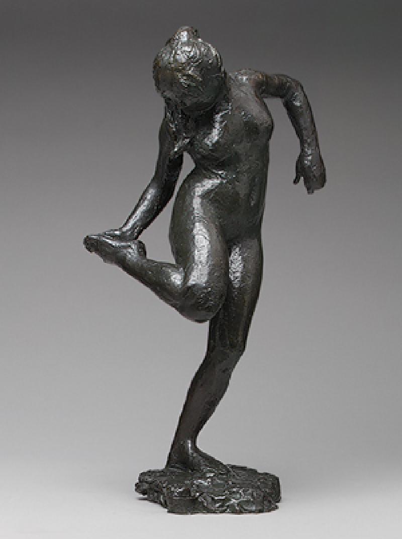 Degas, Dancer Looking at the Sole of Her Right Foot, ca. 1900, Metropolitan Museum