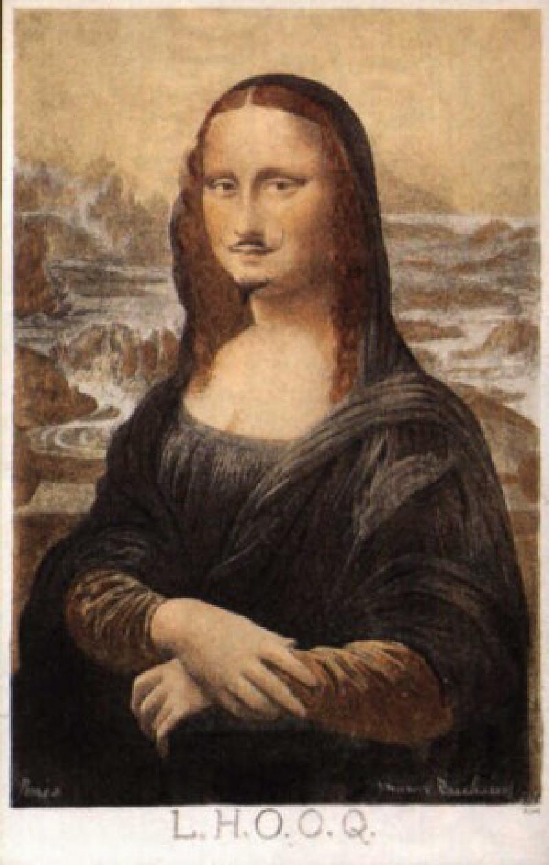 Marcel Duchamp, ca. 1919 and then on and on