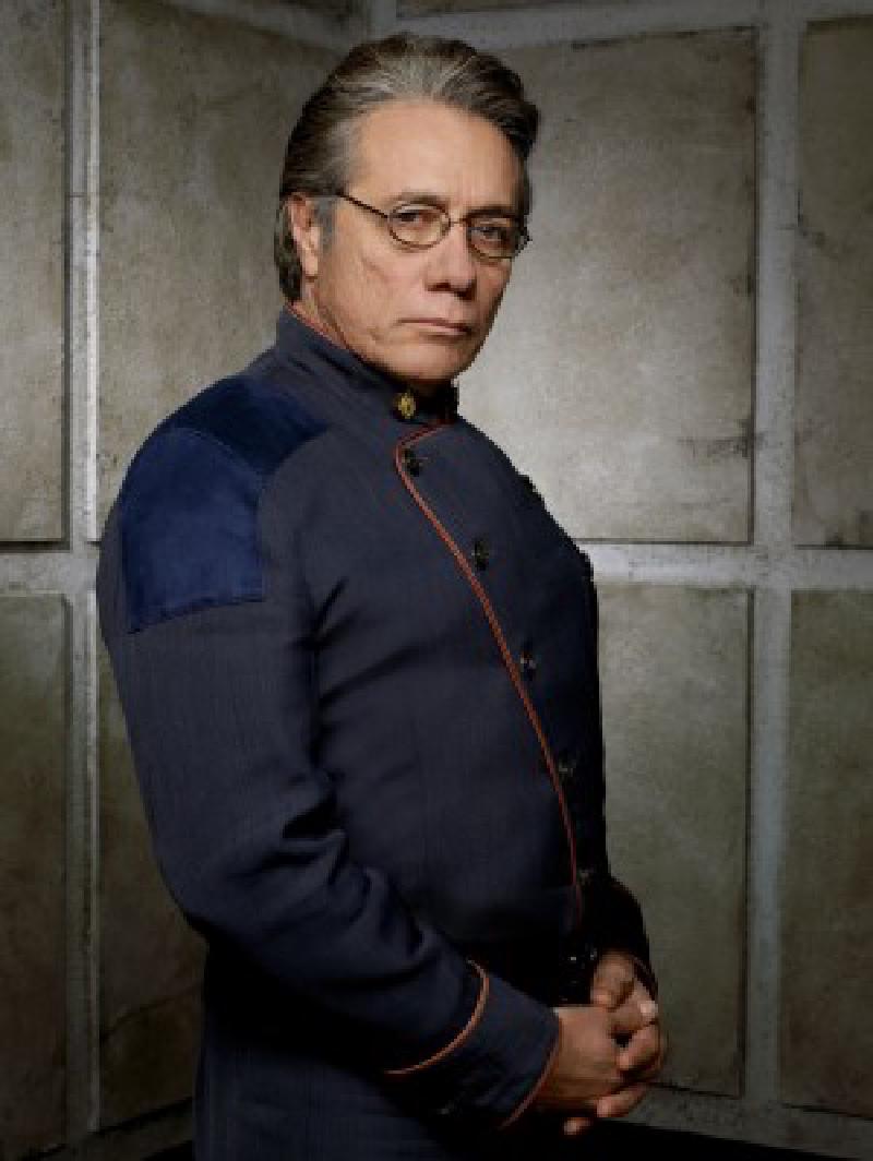 Edward James Olmos as Admiral William Adama