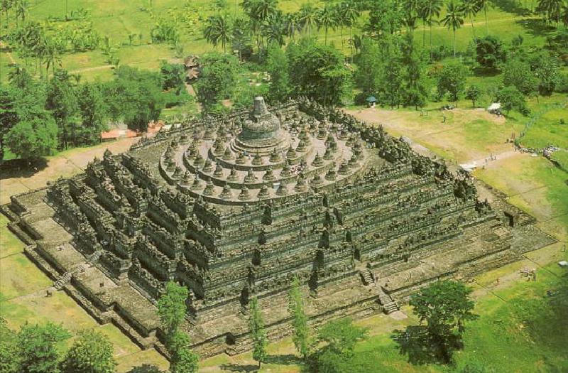 Borobudur, aerial