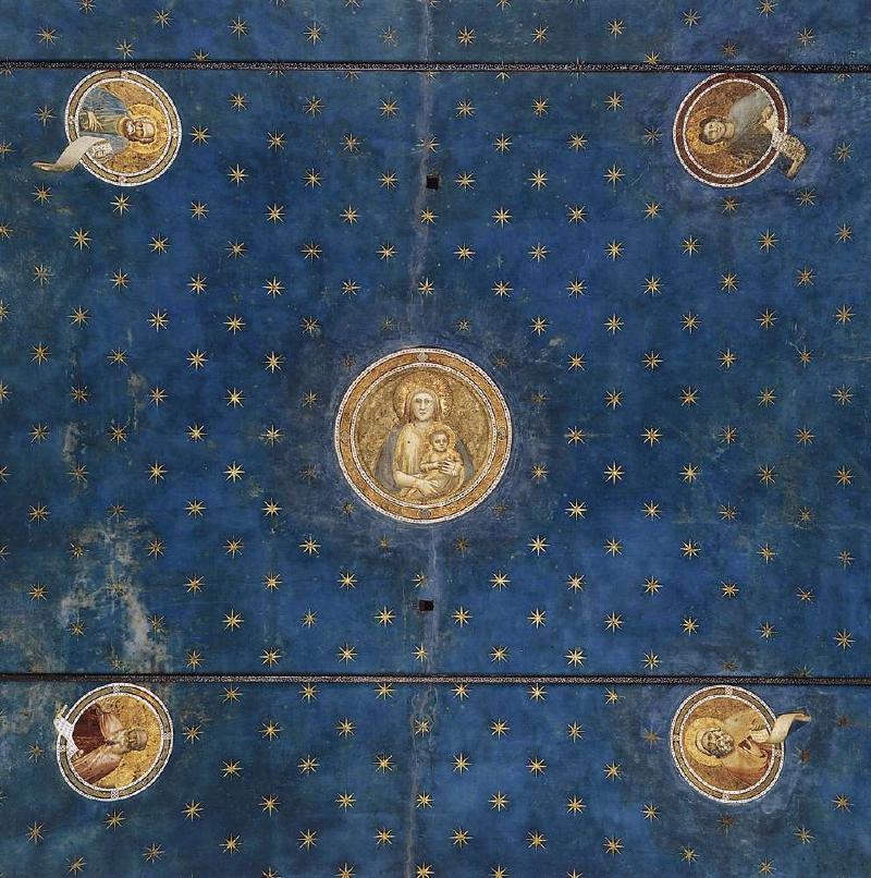 Scrovegni Chapel, ceiling