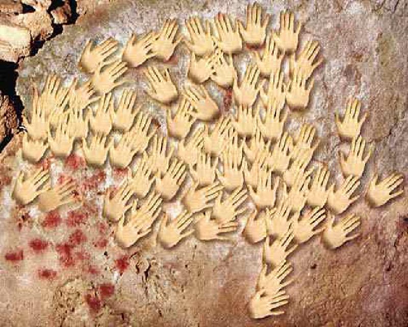 Chauvet Cave Handprints