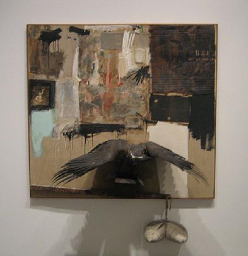 Robert Rauschenberg, _Canyon_, 1959