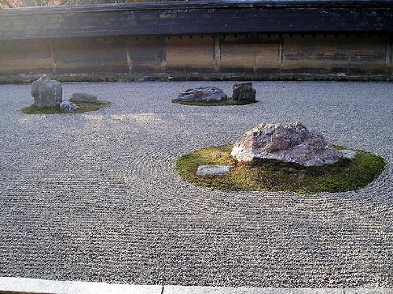 Ryoan-ji garden, detail