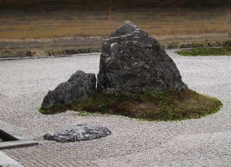 Ryoan-ji, Concentric circles
