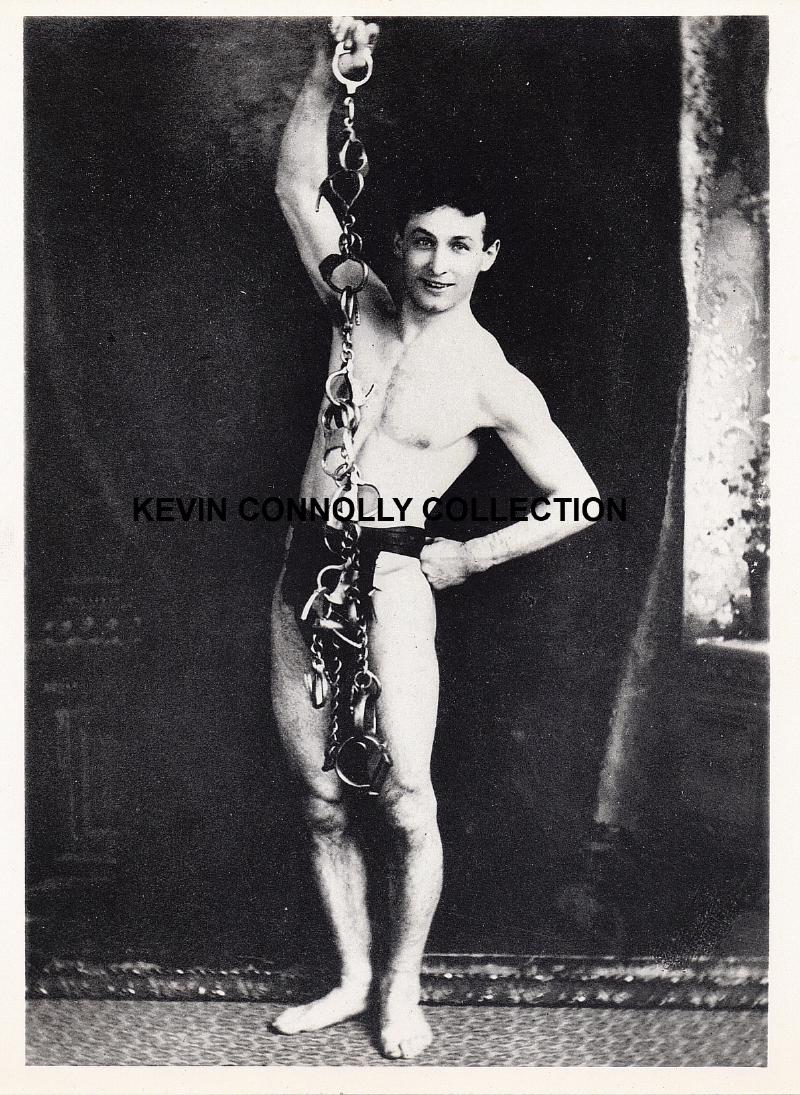 Houdini, late 1890s, Kevin Connolly Collection